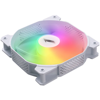  Вентилятор 1STPLAYER F7 White (F7-WH) / 120mm ARGB 3pin 5V PWM 4pin 12V 600-1800rpm 56.34cfm 36.99dBA / Bulk 