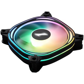  Вентилятор 1STPLAYER FB7 Black (FB7-BK) / 120mm ARGB 3pin 5V PWM 4pin 12V 600-1800rpm 45.12cfm 47.2dBA / Bulk 