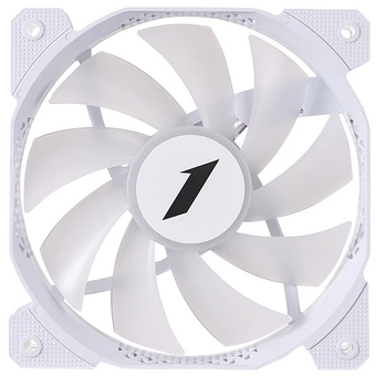  Вентилятор 1STPLAYER F7 White (F7-WH) / 120mm ARGB 3pin 5V PWM 4pin 12V 600-1800rpm 56.34cfm 36.99dBA / Bulk 