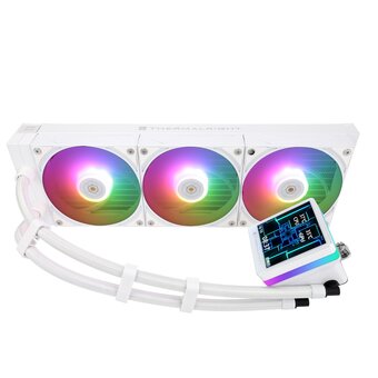  СВО Thermalright Grand Vision 360 ARGB White / 3x120mm ARGB PWM Fans / TRGV360AW 