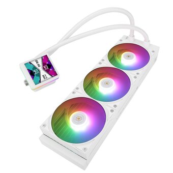 СВО Thermalright Grand Vision 360 ARGB White / 3x120mm ARGB PWM Fans / TRGV360AW 