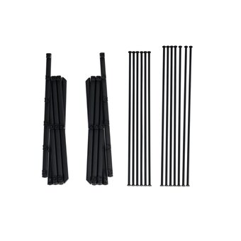  Сушилка для белья Laima Home 700473 Ladder Black раскладная 4 уровня, 10 метров 