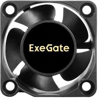  Вентилятор Exegate 12В DC EX04020B3P (EX297016RUS) (40x40x20 мм, 2-Ball (двойной шарикоподшипник), 3pin, 6300RPM, 28dBA) 