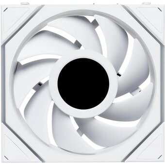  Комплект вентиляторов (3шт.) Lian Li Uni Fan TL Wireless LCD 120 (G99.12TLLCD1W3W.R0) / 12TLLCD1W3W White/120x124x28мм (PWM, ARGB, 1900 об/мин (Max.)) 