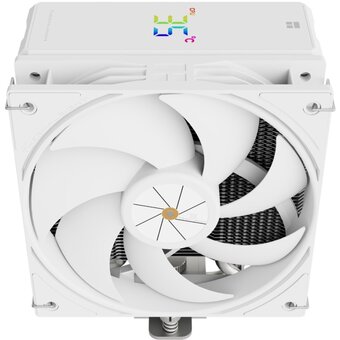  Кулер Thermalright Assassin X 120 R Digital White LGA115X/1200/1700/1851 (120mm PWM Fan, 4 тепл. трубки 6мм) / TRAX120RDW 
