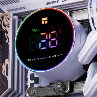  СВО Thermalright Frozen Magic 360 Digital ARGB White V2 (TRFM360DAWV2) / 3x120mm ARGB PWM Fans 