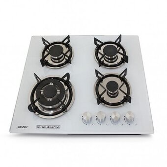  Варочная поверхность GINZZU HCG-443 белая 