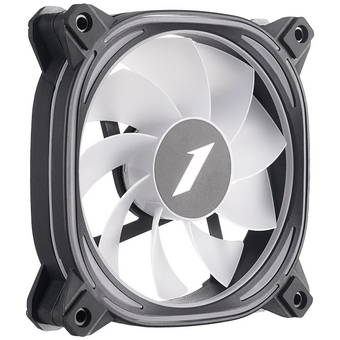  Вентилятор 1STPLAYER FB7R Black (FB7R-BK) / 120mm ARGB 3pin 5V PWM 4pin 12V 600-1800rpm 37.65cfm 38.67dBA / Bulk 