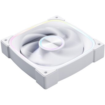  Вентилятор 1STPLAYER FN7R White (FN7R-WH) / 120mm ARGB 3pin 5V PWM 4pin 12V 600-1800rpm 38.39cfm 31.28dBA / Bulk 