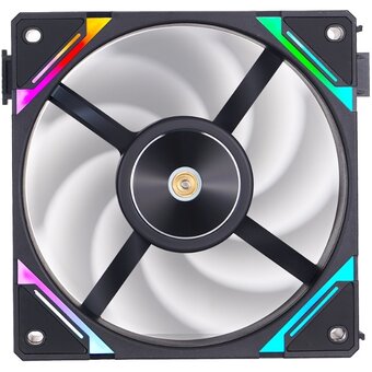 Вентилятор 1STPLAYER XF7 Black (XF7-BK-1IN1) / 120mm ARGB 3pin 5V PWM 4pin 12V 600-2000rpm 56.8cfm 33.12dBA 