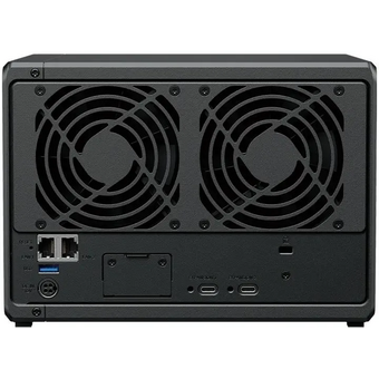  Сетевое хранилище Synology DS1525+ (5x2.5"/3.5" SATA, 2хM.2 2280 NVMe SSD, Ryzen V1500B-2.2GHz, 8GB DDR4, 2x2,5 Гбит/с) 