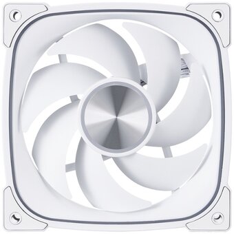 Вентилятор 1STPLAYER FN7 White (FN7-WH) / 120mm ARGB 3pin 5V PWM 4pin 12V 600-1800rpm 39.4cfm 28.95dBA / Bulk 