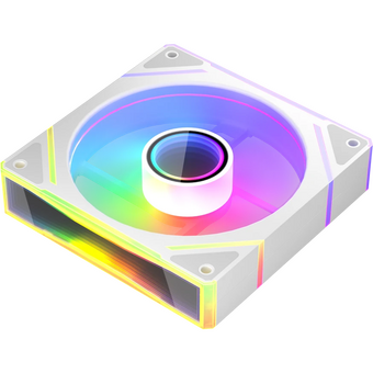  Вентилятор 1STPLAYER FC7 White (FC7-WH) / 120mm ARGB 3pin 5V PWM 4pin 12V 600-1800rpm 47.65cfm 32.2dBA / Bulk 