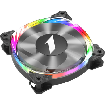 Вентилятор 1STPLAYER FS7 Black (FS7-BK) / 120mm ARGB 3pin 5V PWM 4pin 12V 600-800rpm 47.65cfm 32.2dBA / Bulk 