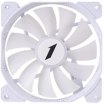  Вентилятор 1STPLAYER F1-Plus White (F1-Plus-WH-3P) / 140mm FRGB 3pin 12V 900rpm 46.69cfm 21dBA / Bulk 