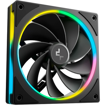  Вентилятор DEEPCOOL FL12R SE 3 IN 1 120x120x25мм Reverse (PWM, ARGB, черный, 400-1500об/мин) Color Box 