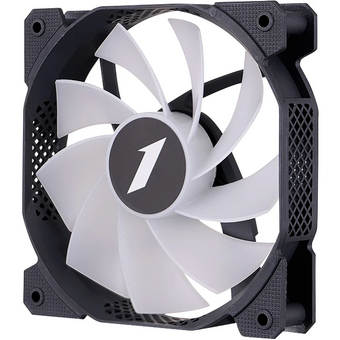  Вентилятор 1STPLAYER F7R Black (F7R-BK) / 120mm Reverse ARGB 3pin 5V PWM 4pin 12V 600-1800rpm 56.34cfm 36.99dBA / Bulk 