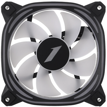  Вентилятор 1STPLAYER FB7R Black (FB7R-BK) / 120mm ARGB 3pin 5V PWM 4pin 12V 600-1800rpm 37.65cfm 38.67dBA / Bulk 
