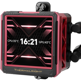  СВО Thermalright Frozen Warframe 360 Ultra Black Argb (F-WFRAME-360-UL-BL-ARGB) (360mm, Fans 3x120mm) 