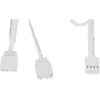  Вентилятор ALSEYE M120-PWA 120мм, 4-pin, 1700об/мин, 19.4 - 33.8 дБ, RGB, белый, Ret 