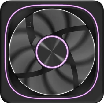  Вентилятор Formula Air Fusion 1 BK Reverse, ARGB 120х120x28 черный 4-pin 35.97дБ Ret 