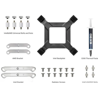  СВО PCCOOLER DA360 Pro (DA360PRO-WHAWXX-GL), 4-pin, ARGB, белый, Ret 