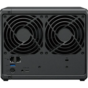  Сетевое хранилище Synology DS925+ (4x2.5"/3.5" SATA HDD/SSD, AMD Ryzen R1500B/4x2.2GHz, 4GB DDR4, 2x1 Гбит/с, 2xUSB) 
