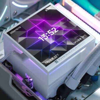  СВО Thermalright Hyper Vision 360 ARGB White / 3x120mm ARGB PWM Fans / TRHV360AW 