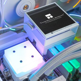  СВО Thermalright Hyper Vision 360 ARGB White / 3x120mm ARGB PWM Fans / TRHV360AW 