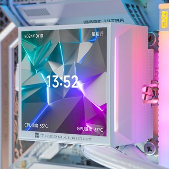  СВО Thermalright Hyper Vision 360 ARGB White / 3x120mm ARGB PWM Fans / TRHV360AW 