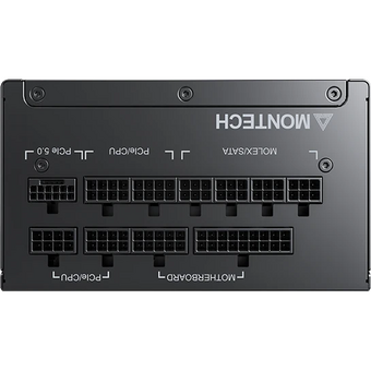  Блок питания Montech Titan Gold 850W / ATX 3.0, APFC, 80 Plus Gold, Half Bridge LLC, DC-DC, Japan caps, 135mm fan, full modular 