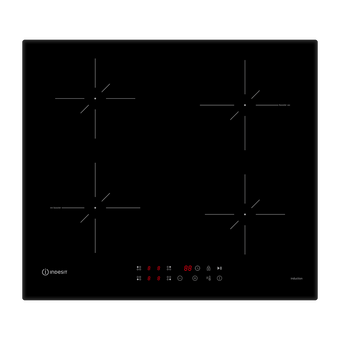  Варочная поверхность INDESIT IS 40CQ60 NE черная 