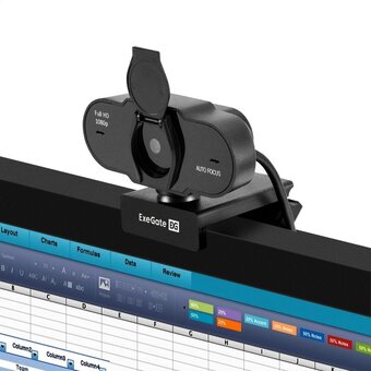  Web камерма ExeGate BlackView C931 (EX297681RUS) Full HD AF 