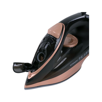  Утюг SONNEN SI-6680 черный/розовый 