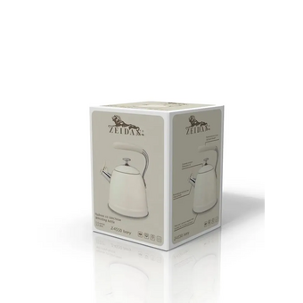  Чайник ZEIDAN Z-4550 3,0л Ivory нерж 