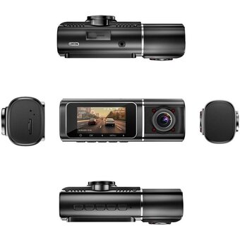  Видеорегистратор TrendVision Proof Ultra черный 2160x3840 2160p 170гр. GPS SA230D 