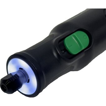  Гравер аккумуляторный DWT AGSP-07 TB черный 