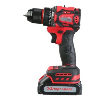  Дрель-шуруповерт Энергомаш ДШ-1845 2x2.0Ач, ЗУ 