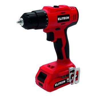  Дрель-шуруповерт Elitech ДМ ДА 202СЛ (E2201.051.01) 205776 2 АКБ + ЗУ 