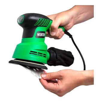  Полировальная шлифмашина WORTEN IM КА-90000582 400Вт, D125 