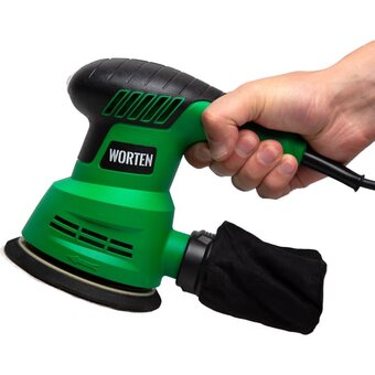  Полировальная шлифмашина WORTEN IM КА-90000582 400Вт, D125 