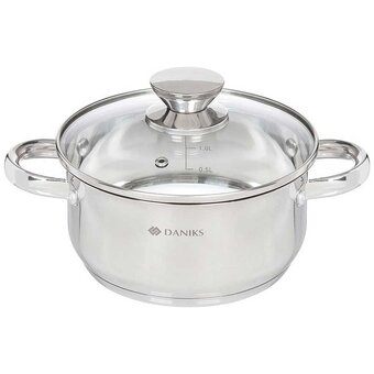 Кастрюля Daniks QS-S-18 