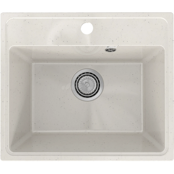  Кухонная мойка Practik PR-M 490-001 Белый камень 