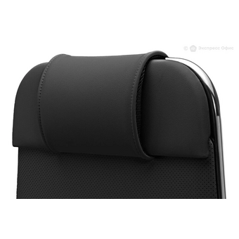  Кресло Метта Samurai KL-1 (Z53F.2.1.49) черный сиденье черный экокожа с подголов. крестов. металл хром 