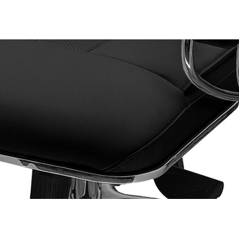  Кресло Метта Samurai KL-1 (Z53F.2.1.49) черный сиденье черный экокожа с подголов. крестов. металл хром 