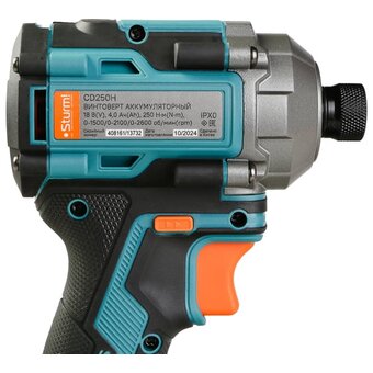  Винтоверт Sturm! CD250H ударн 1x4.0Ач+ЗУ, кейс 