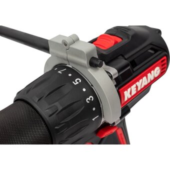  Дрель-шуруповерт KEYANG DM20BLH-100E (Set) ударная 2 АКБ + ЗУ 