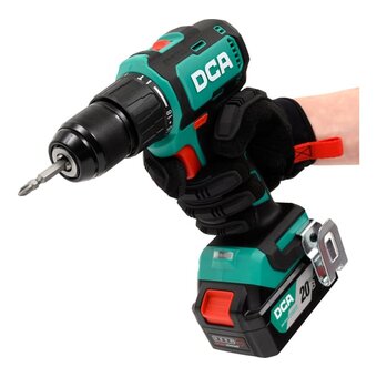  Дрель-шуруповерт DCA ударная ADJZ2055i (Type EM) 2 АКБ + ЗУ 