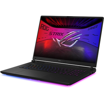  Ноутбук ASUS ROG Strix SCAR 18 G835LW-SA190W (90NR0LI1-M008Y0) 18"(2560x1600 mini LED)/Intel Core Ultra 9 275HX(2.7Ghz)/65536Mb/1024PCISSDGb/noDVD 