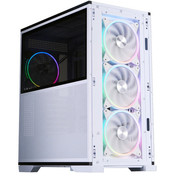  Корпус 1STPLAYER Infinity IF8 ARGB White (IF8-WH-4FO7-14-W)/ E-ATX / 4x140mm ARGB fans 